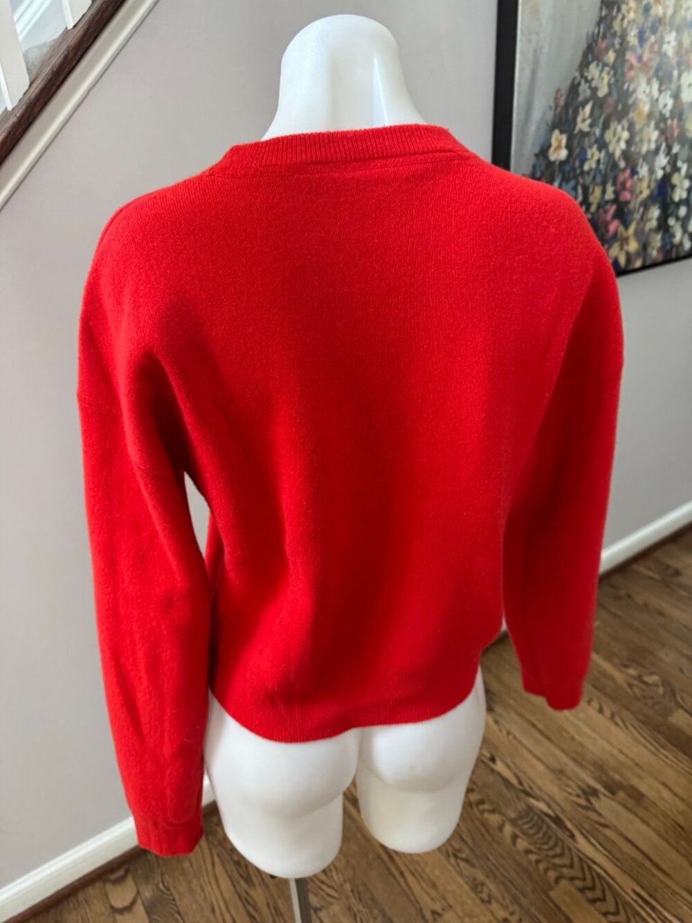 Derek Lam 10 Crosby William Merino Wool Cashmere Reversible Sweater - Picture 5 of 5